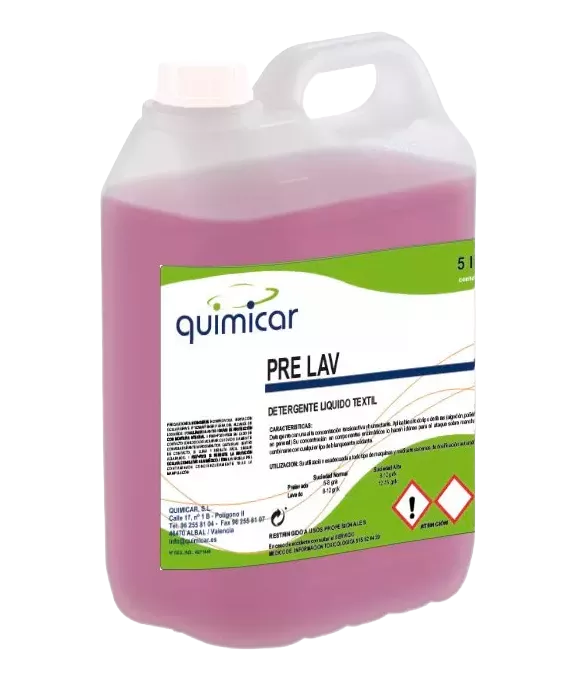 Detergente líquido Pre Lav 20l