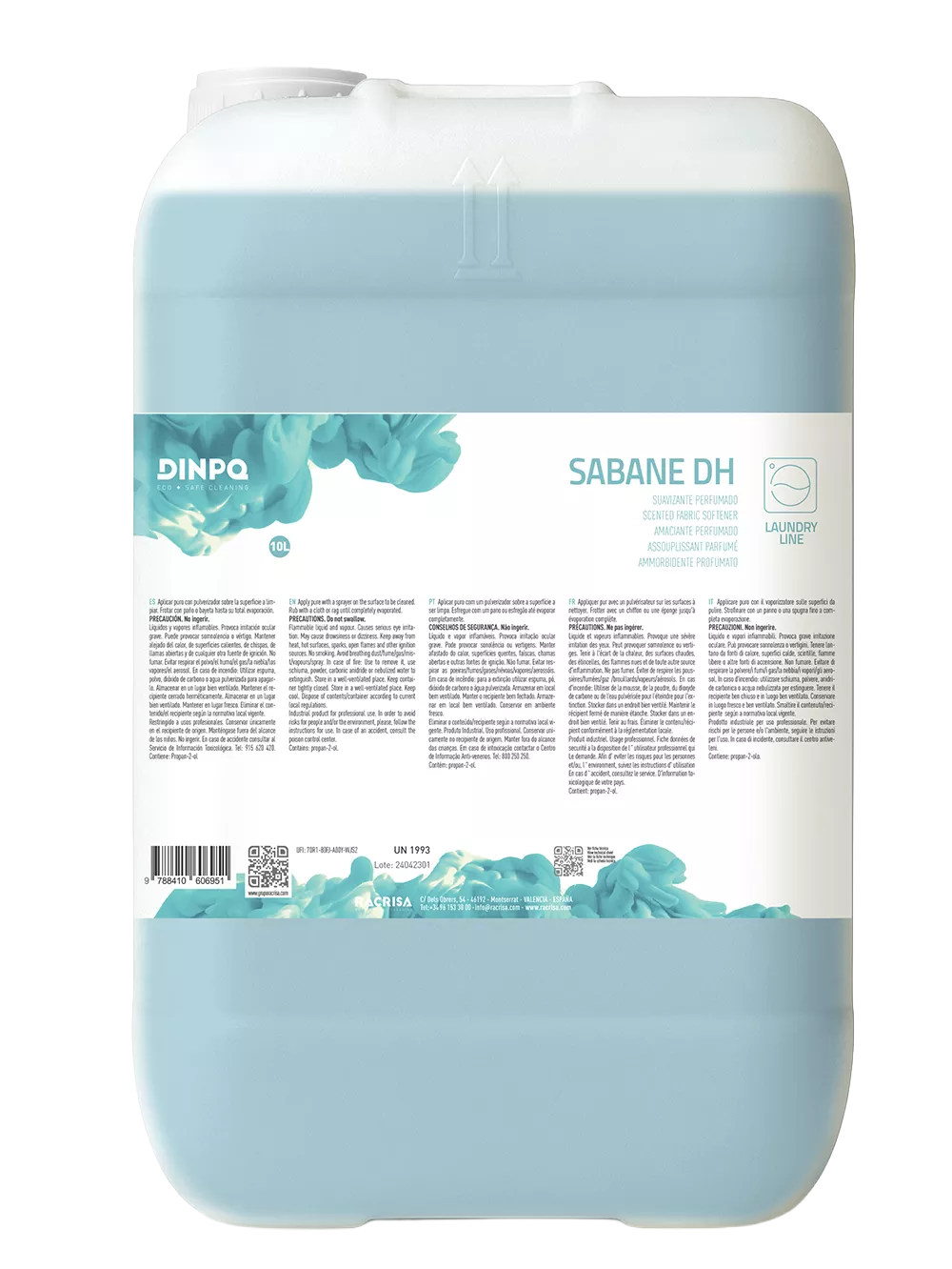 Suavizante Sabane DH 20l
