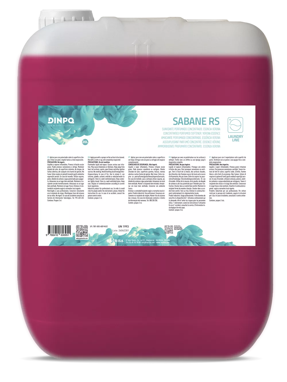 Suavizante Sabane RS 20l
